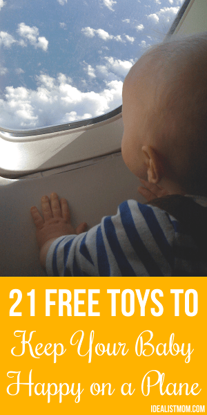 21 Free Baby Toys for Airplane Trips That Will Keep Your Baby Happy