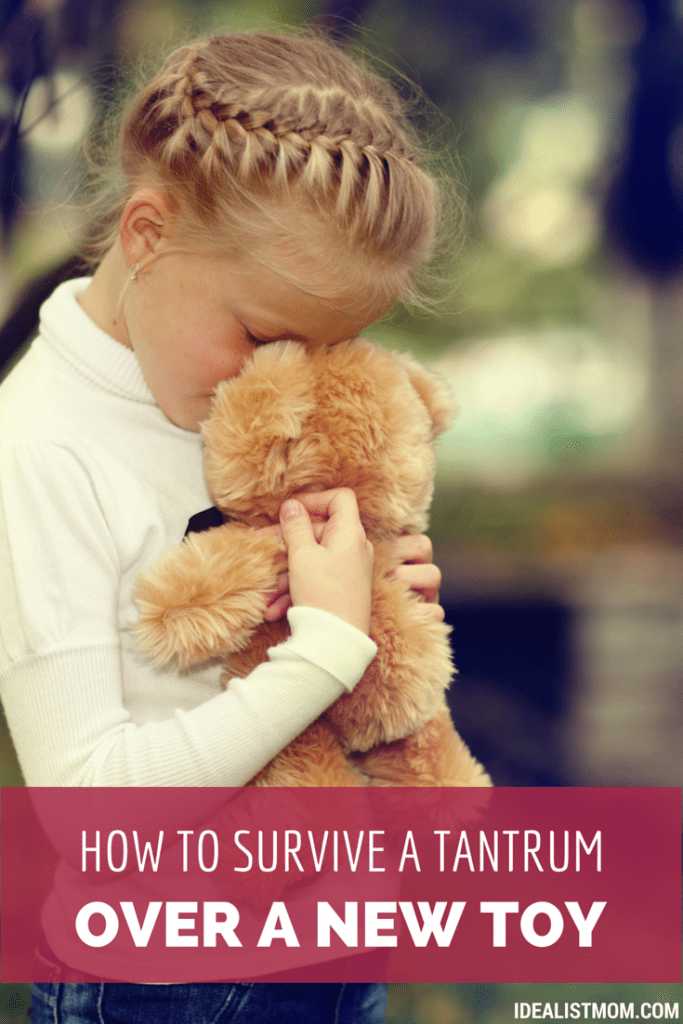 How to Deal With Tantrums Over Toys at the Store
