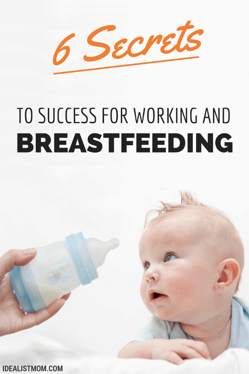 6 Secrets to Success for Breastfeeding at Work