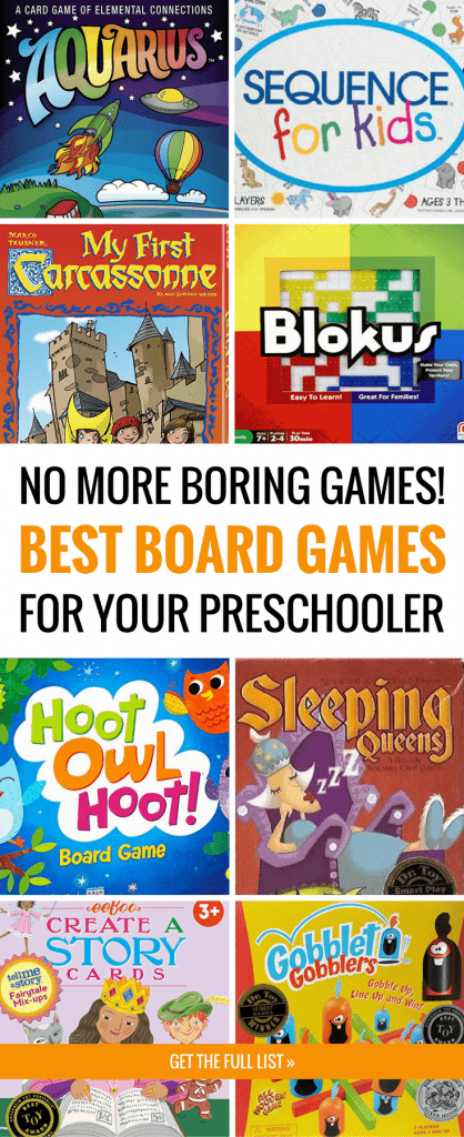 Forget Chutes & Ladders! This Is the Best List of Preschool Board Games