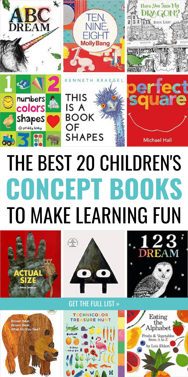 The Best 20 Concept Books That Will Make Learning Fun for Your Child